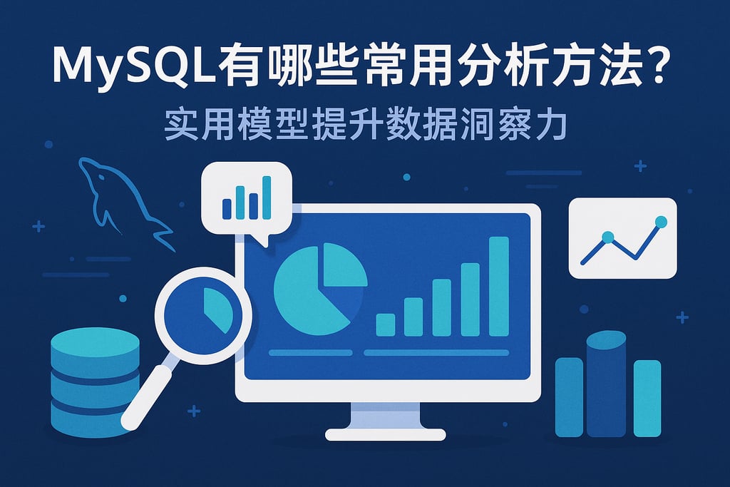 mysql有哪些常用分析方法？实用模型提升数据洞察力