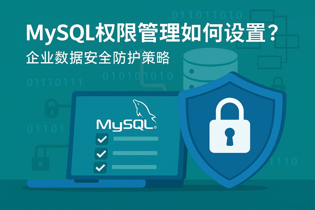 mysql权限管理如何设置？企业数据安全防护策略
