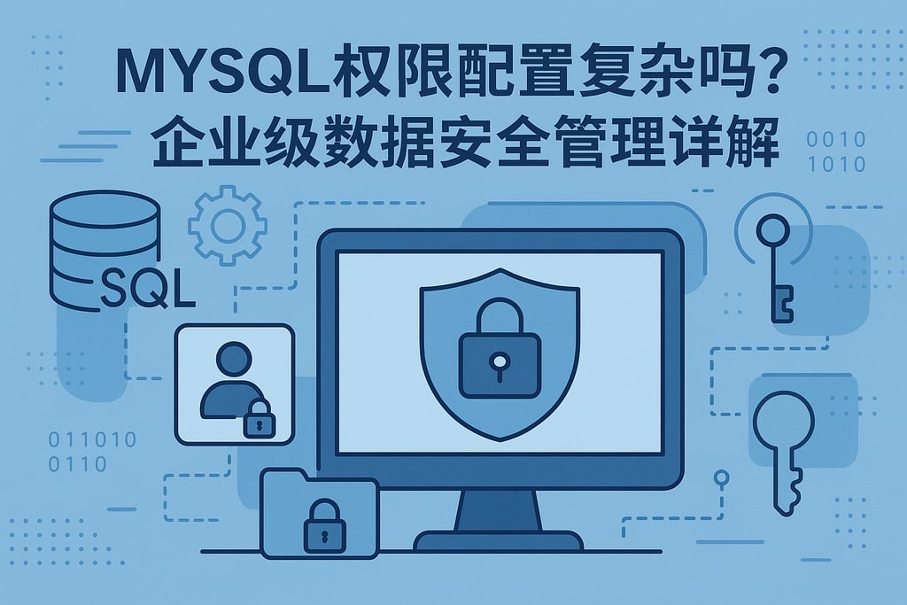 mysql权限配置复杂吗？企业级数据安全管理详解