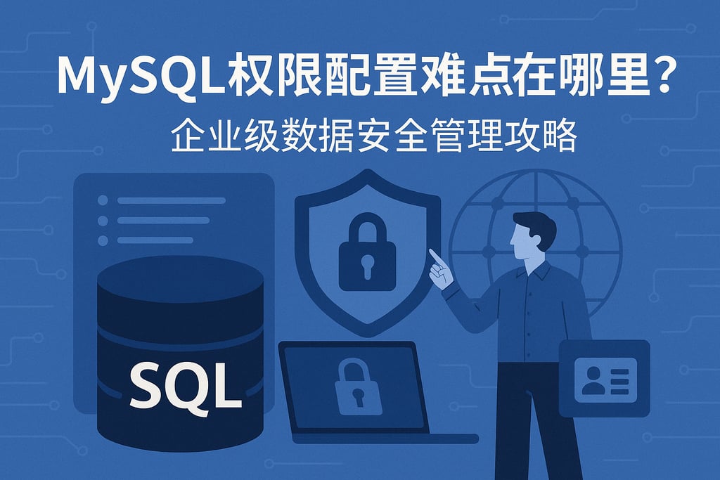 mysql权限配置难点在哪里？企业级数据安全管理攻略