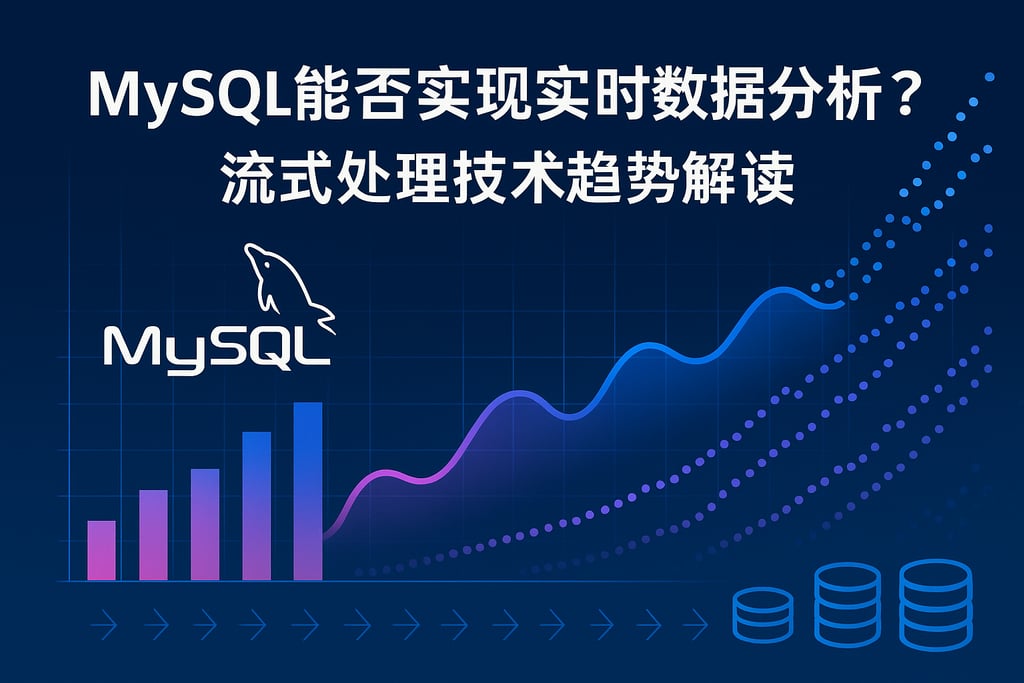 mysql能否实现实时数据分析？流式处理技术趋势解读