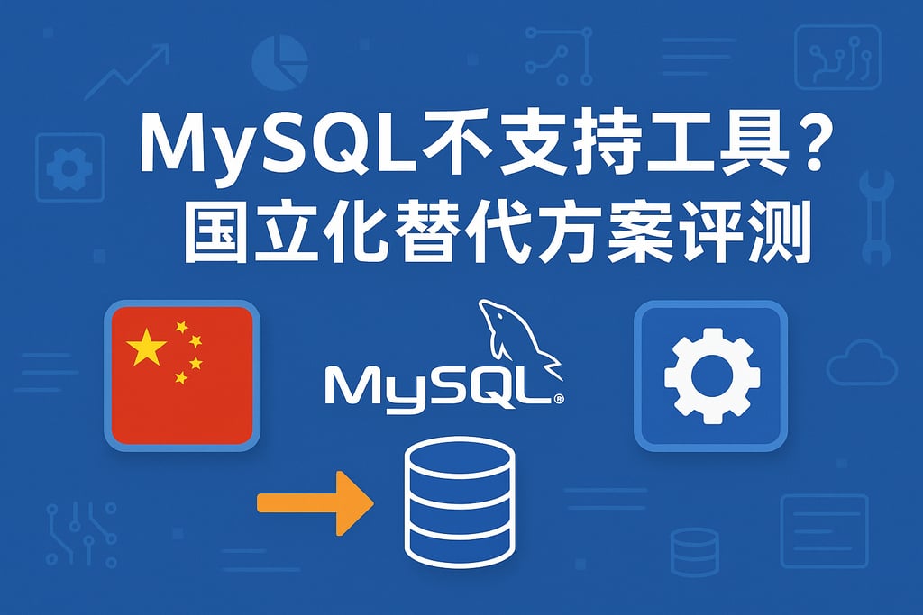 mysql能否支持国产工具？国产化替代方案评测