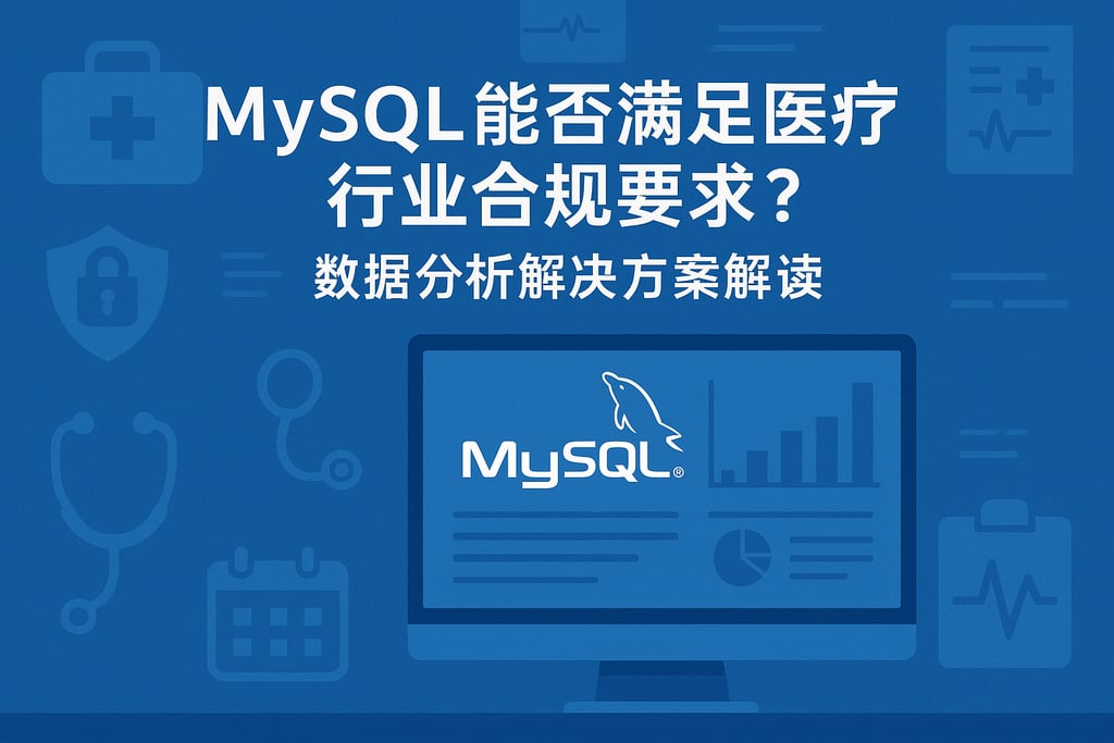mysql能否满足医疗行业合规要求？数据分析解决方案解读