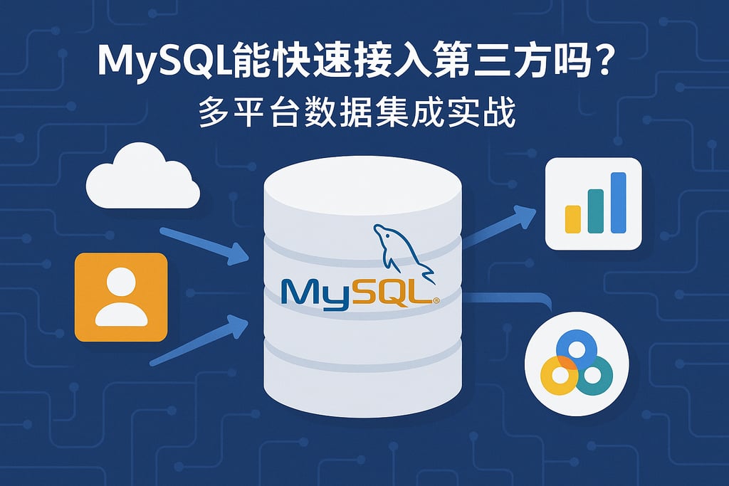 mysql能快速接入第三方吗？多平台数据集成实战