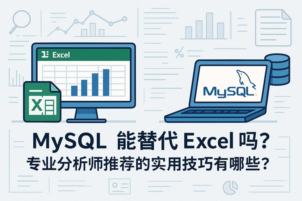mysql能替代Excel吗？专业分析师推荐的实用技巧有哪些？