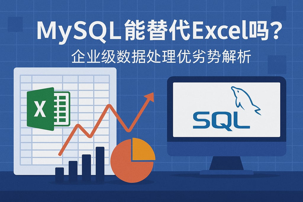 mysql能替代Excel吗？企业级数据处理优劣势解析