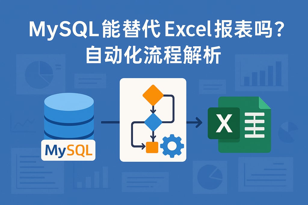 mysql能替代excel报表吗？自动化流程解析