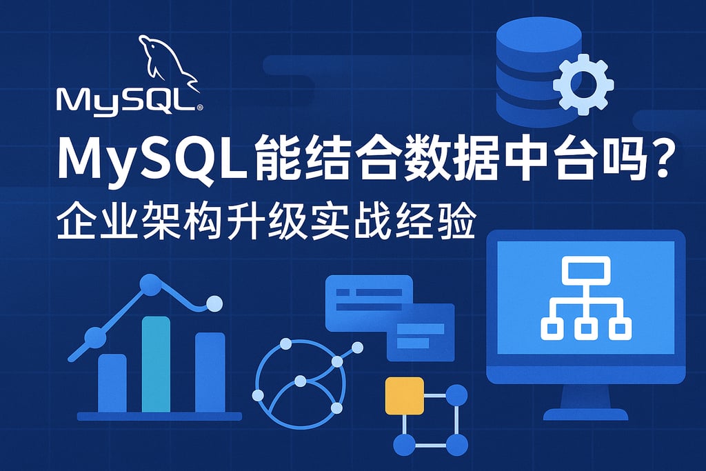mysql能结合数据中台吗？企业架构升级实战经验