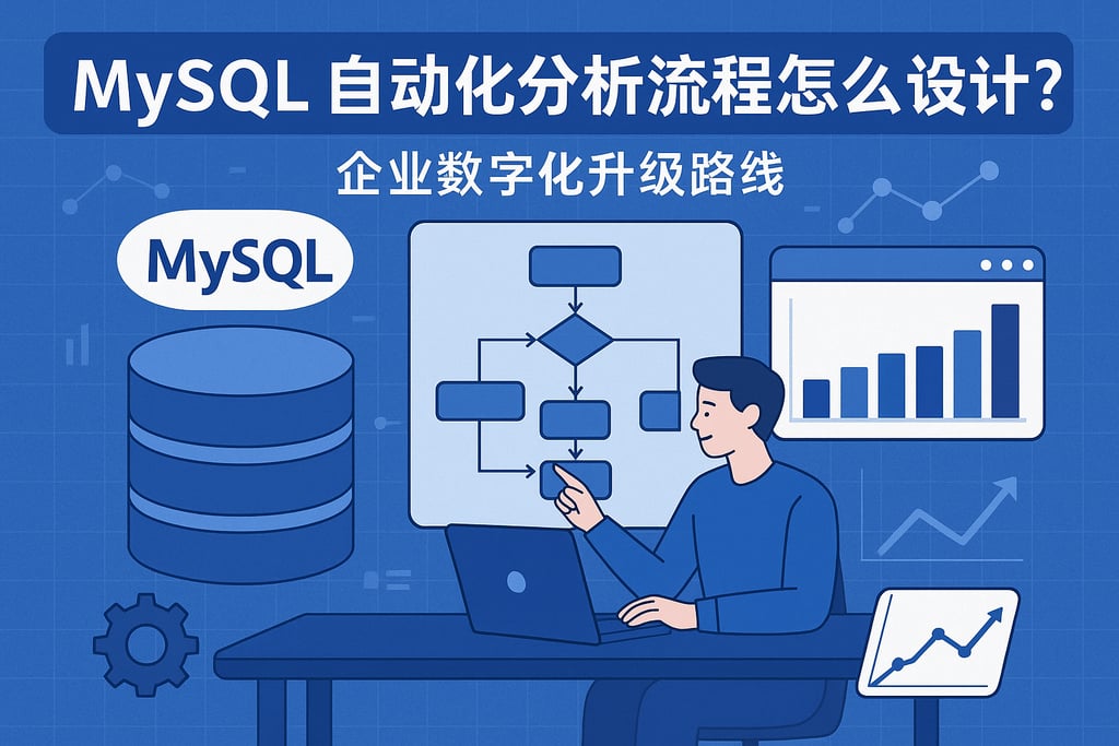 mysql自动化分析流程怎么设计？企业数字化升级路线