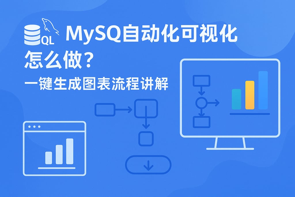 mysql自动化可视化怎么做？一键生成图表流程讲解