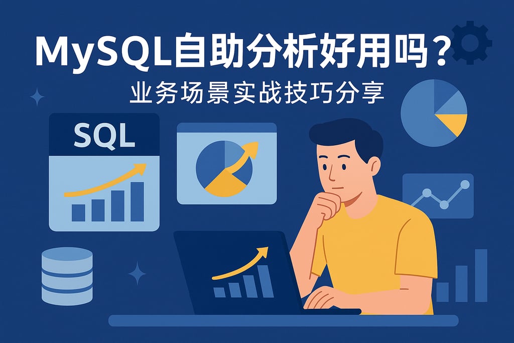 mysql自助分析好用吗？业务场景实战技巧分享