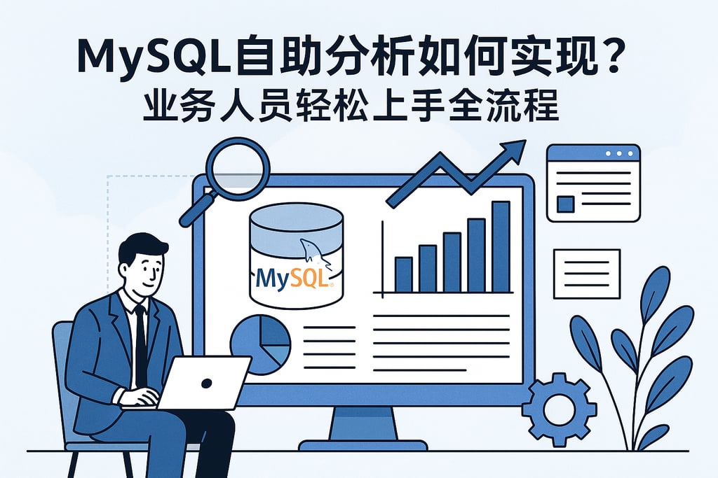 mysql自助分析如何实现？业务人员轻松上手全流程