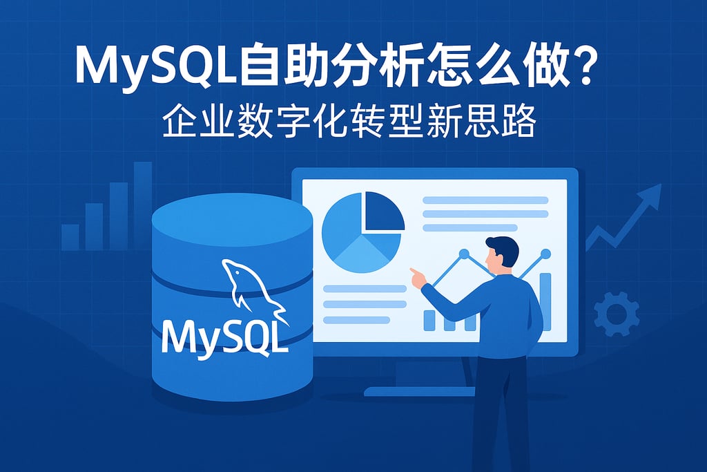 mysql自助分析怎么做？企业数字化转型新思路