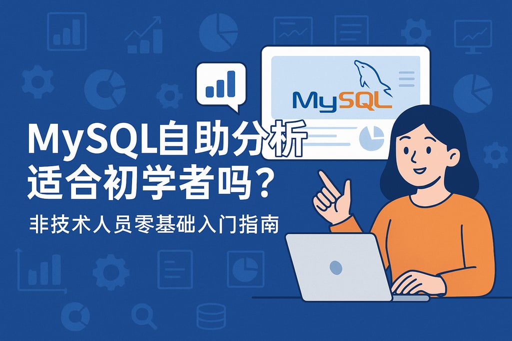 mysql自助分析适合初学者吗？非技术人员零基础入门指南