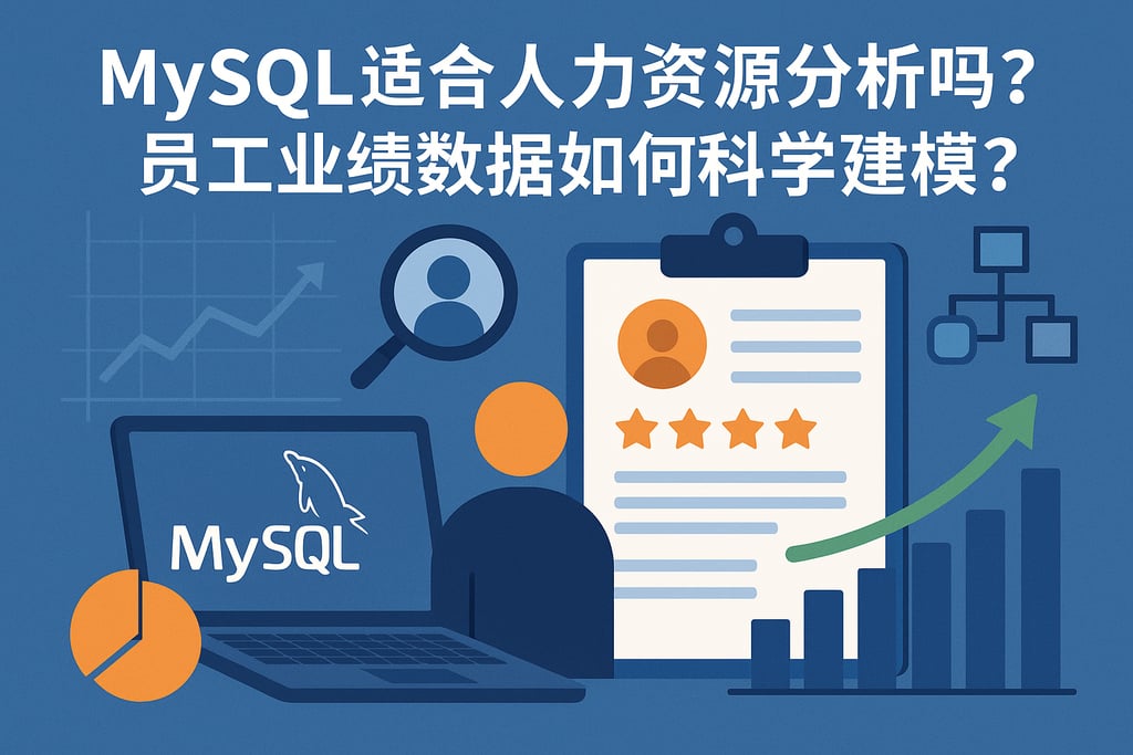 mysql适合人力资源分析吗？员工绩效数据如何科学建模？