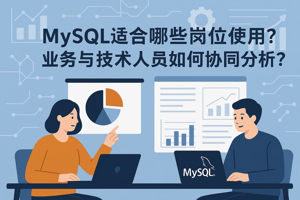 mysql适合哪些岗位使用？业务与技术人员如何协同分析？