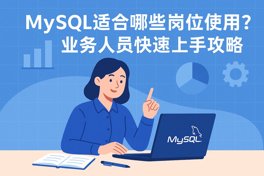 mysql适合哪些岗位使用？业务人员快速上手攻略