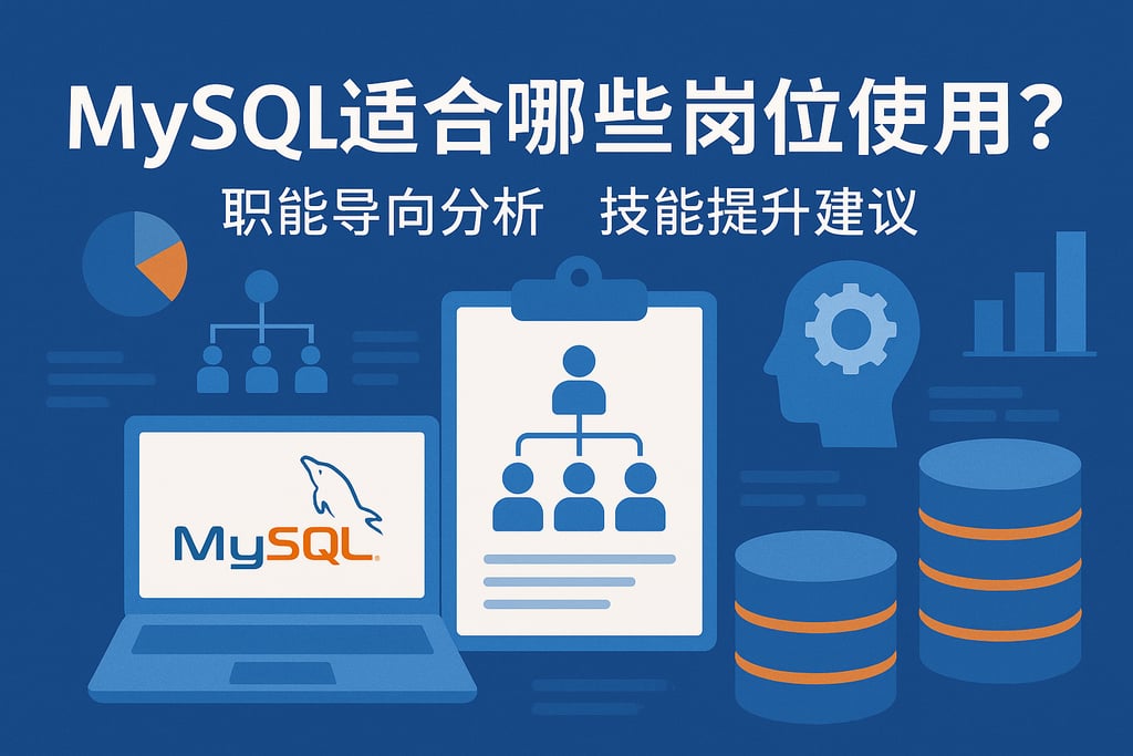 mysql适合哪些岗位使用？职能导向分析技能提升建议