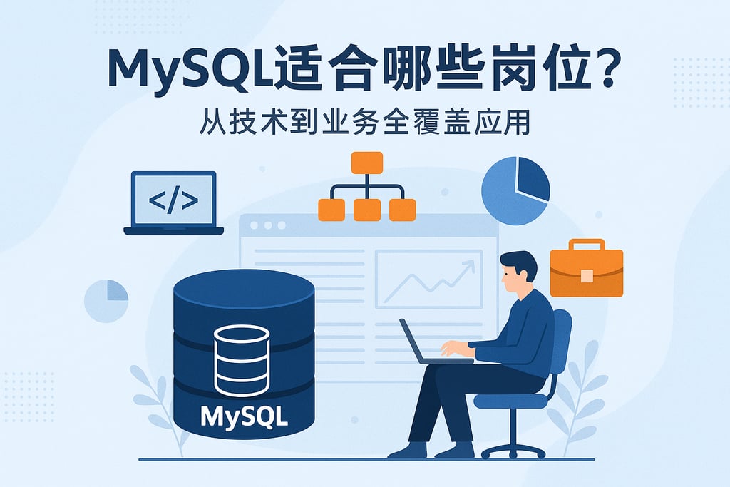 mysql适合哪些岗位？从技术到业务全覆盖应用