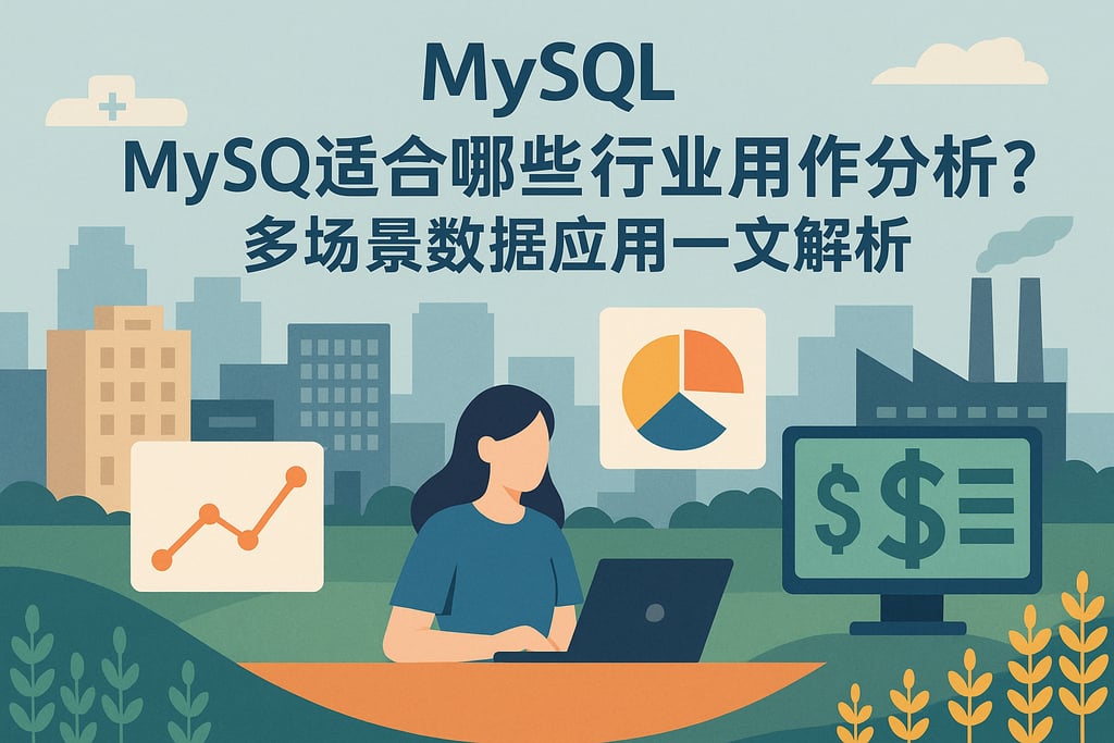 mysql适合哪些行业用作分析？多场景数据应用一文解析