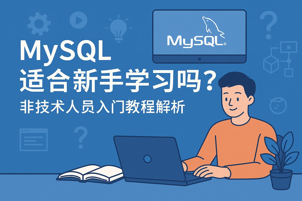 mysql适合新手学习吗？非技术人员入门教程解析