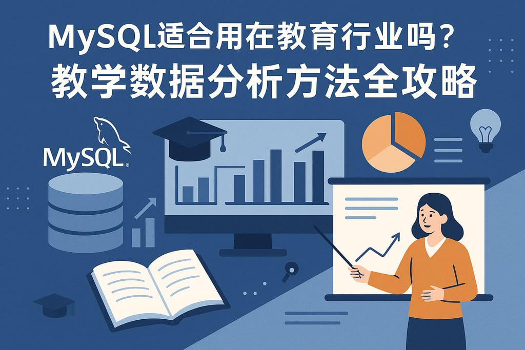 mysql适合用在教育行业吗？教学数据分析方法全攻略