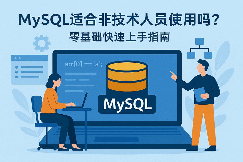 mysql适合非技术人员使用吗？零基础快速上手指南