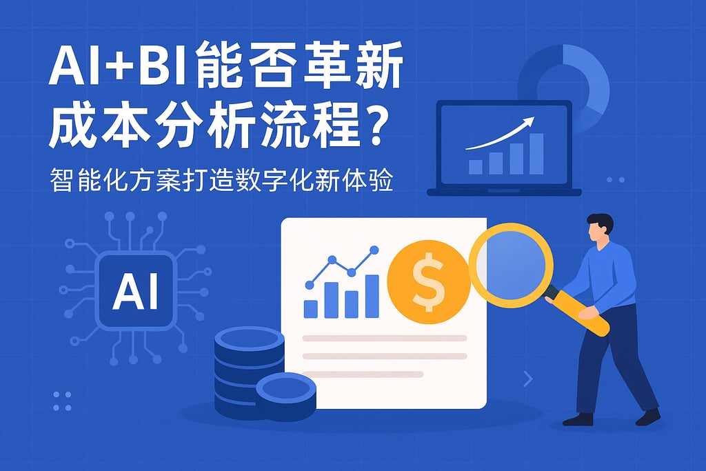 AI+BI能否革新成本分析流程？智能化方案打造数字化新体验