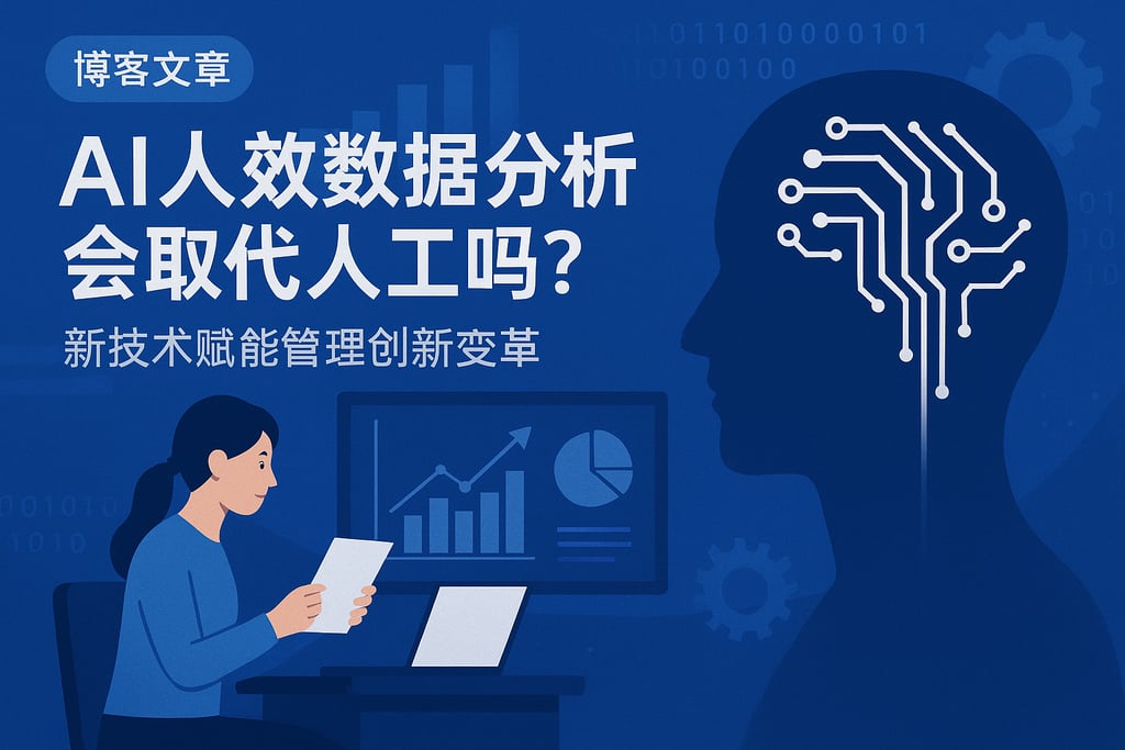 AI人效数据分析会取代人工吗？新技术赋能管理创新变革