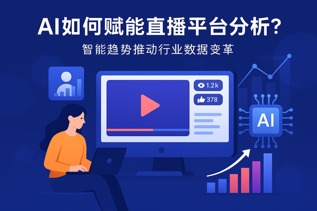 AI如何赋能直播平台分析？智能趋势推动行业数据变革