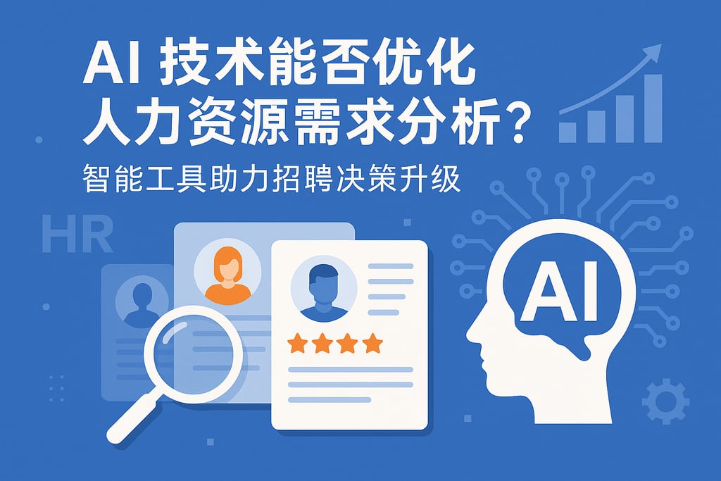 AI技术能否优化人力资源需求分析？智能工具助力招聘决策升级