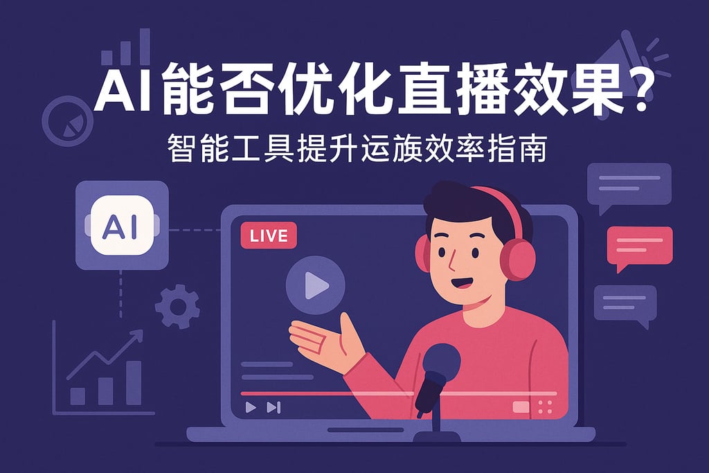 AI能否优化直播效果分析？智能工具提升运营效率指南