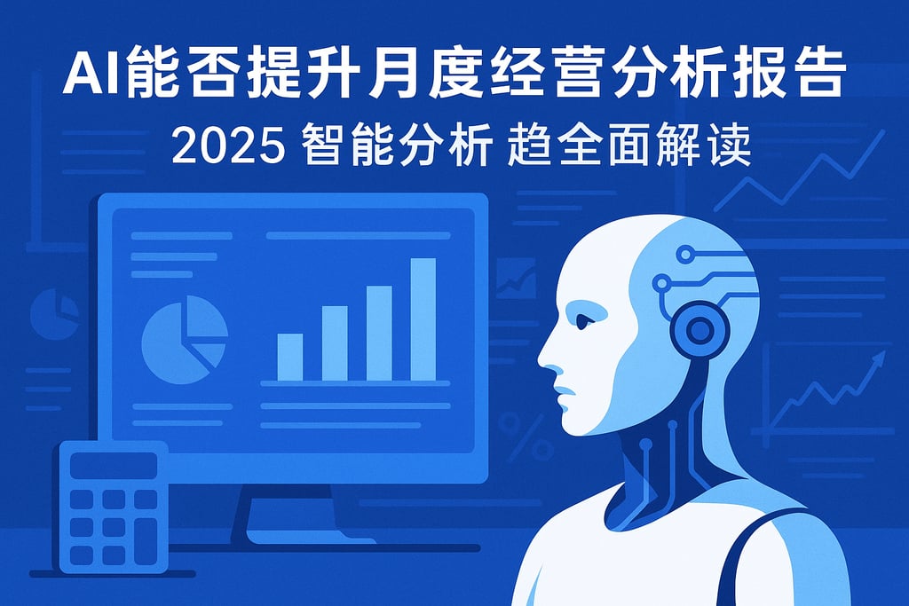 AI能否提升月度经营分析报告质量？2025智能分析趋势全面解读