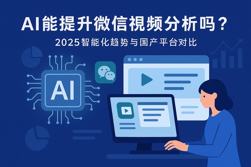 AI能提升微信视频号分析吗？2025智能化趋势与国产平台对比