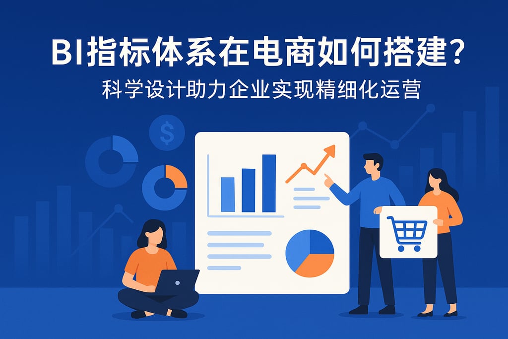BI指标体系在电商如何搭建？科学设计助力企业实现精细化运营