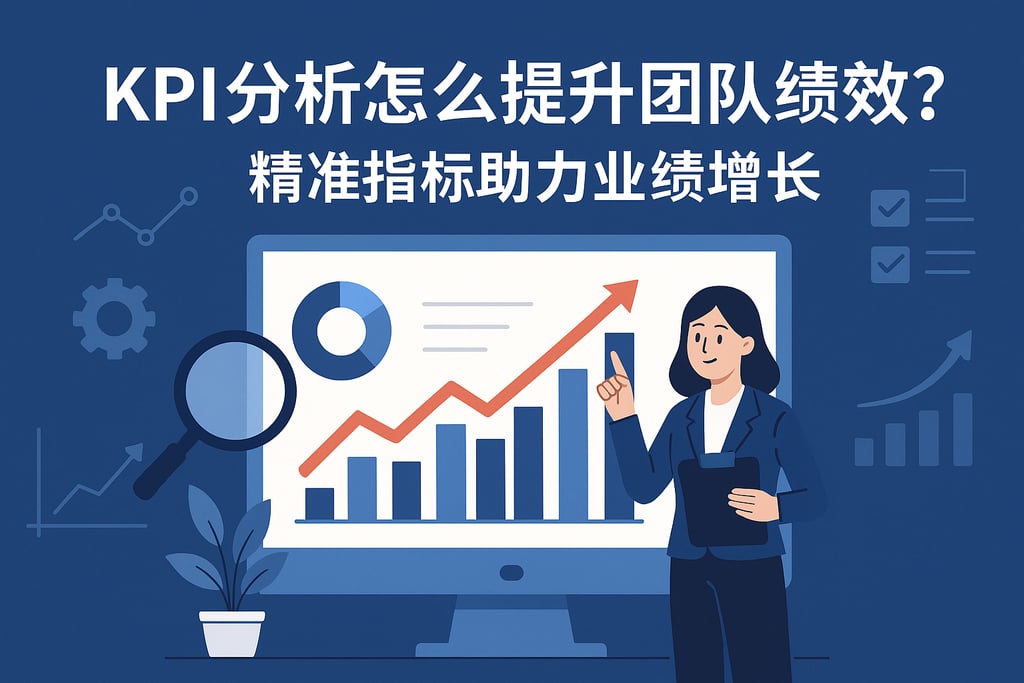 KPI分析怎么提升团队绩效？精准指标助力业绩增长