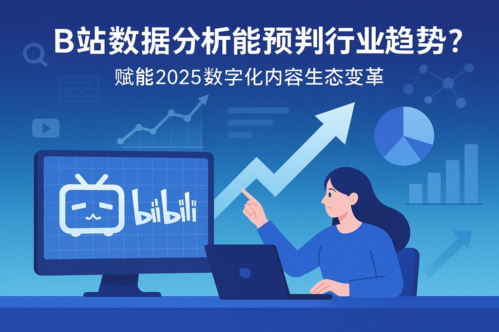 b站数据分析能预判行业趋势吗？赋能2025数字化内容生态变革