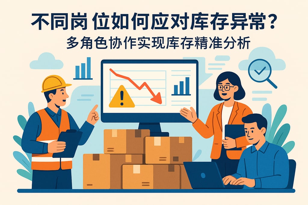 不同岗位如何应对库存异常？多角色协作实现库存精准分析