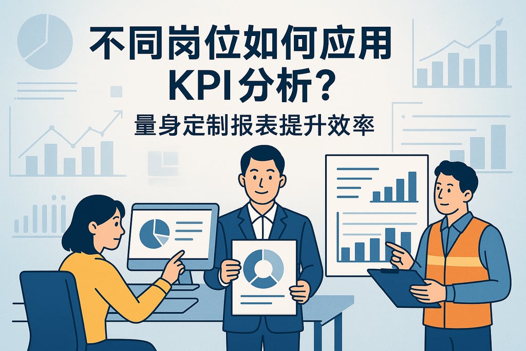 不同岗位如何应用KPI分析？量身定制报表提升效率