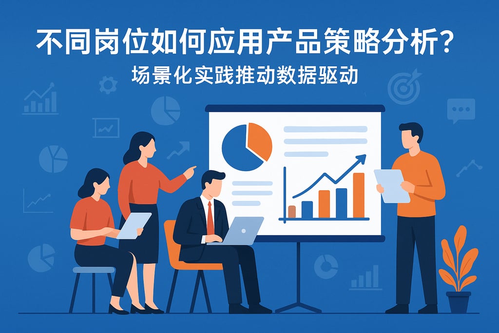 不同岗位如何应用产品策略分析？场景化实践推动数据驱动