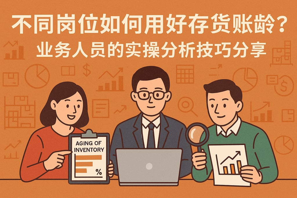 不同岗位如何用好存货账龄？业务人员的实操分析技巧分享