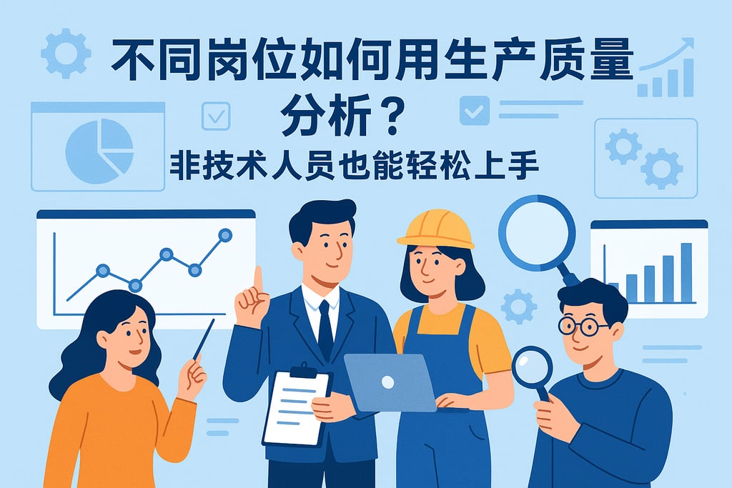 不同岗位如何用生产质量分析？非技术人员也能轻松上手