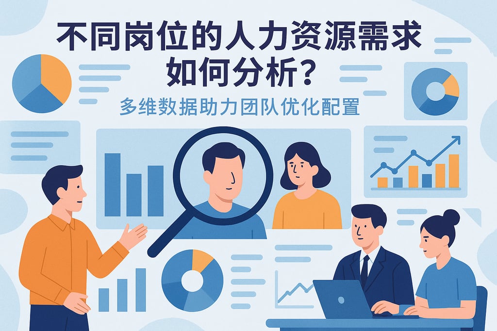 不同岗位的人力资源需求如何分析？多维数据助力团队优化配置