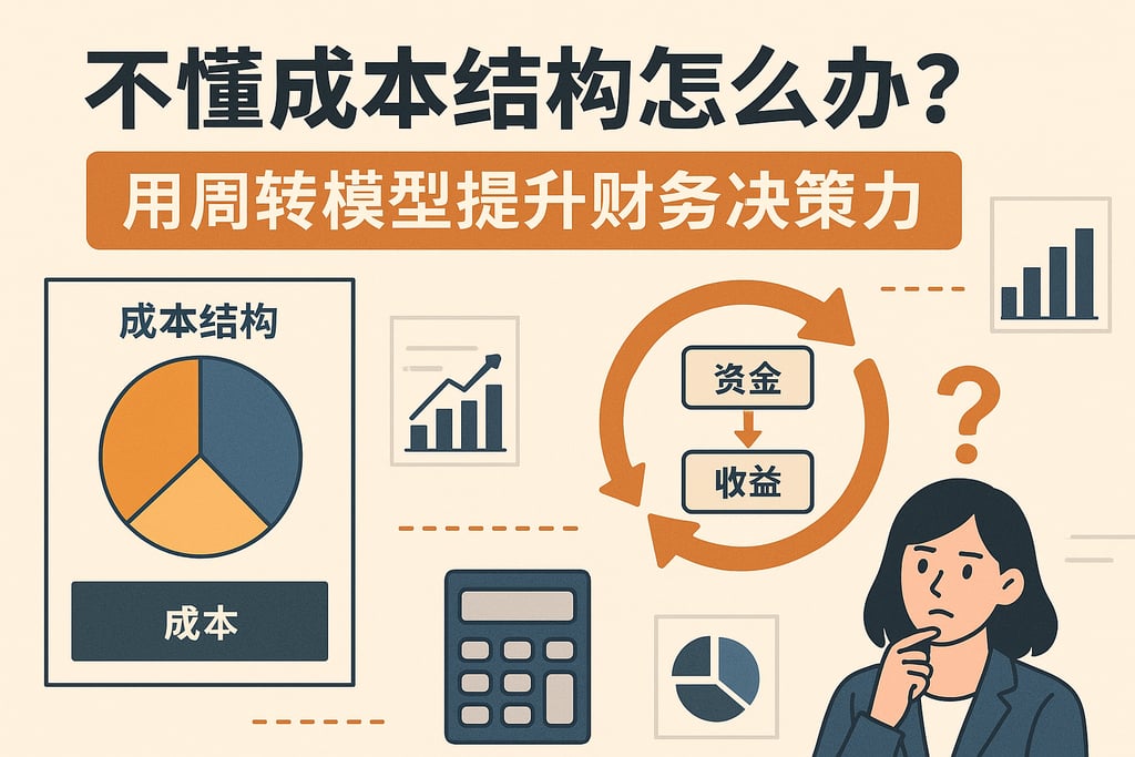 不懂成本结构怎么办？用周转模型提升财务决策力