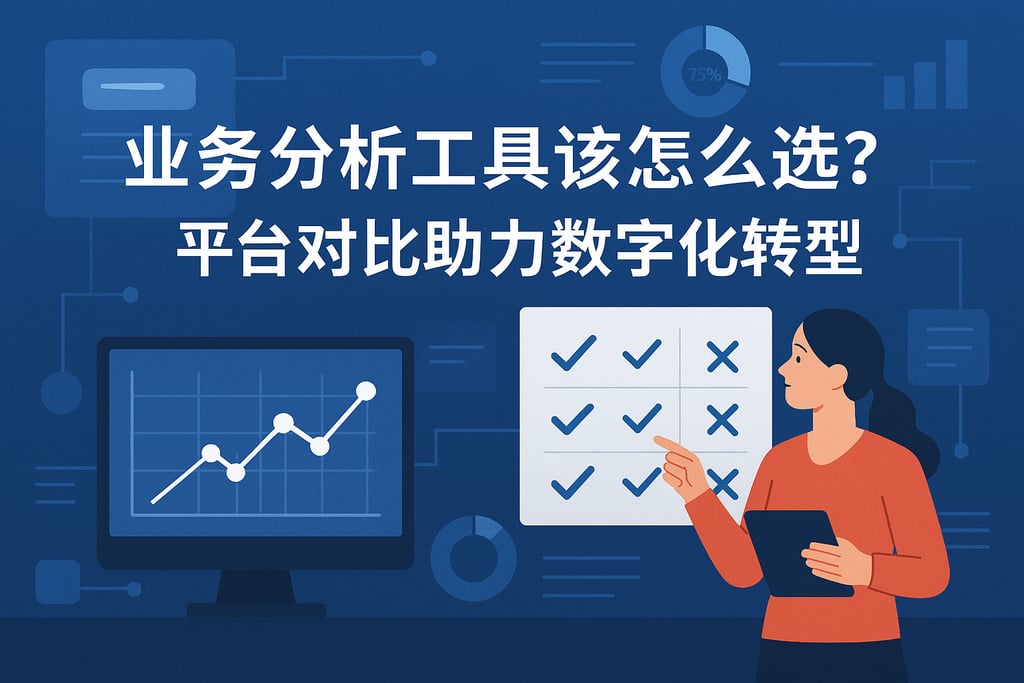 业务分析工具该怎么选？平台对比助力数字化转型