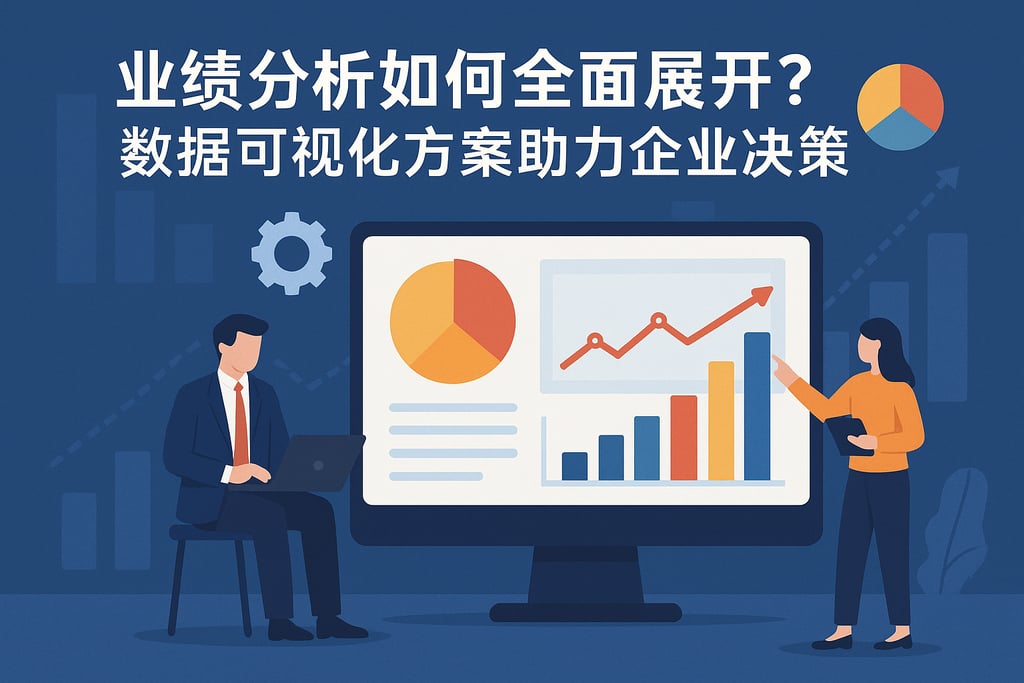 业绩分析如何全面展开？数据可视化方案助力企业决策