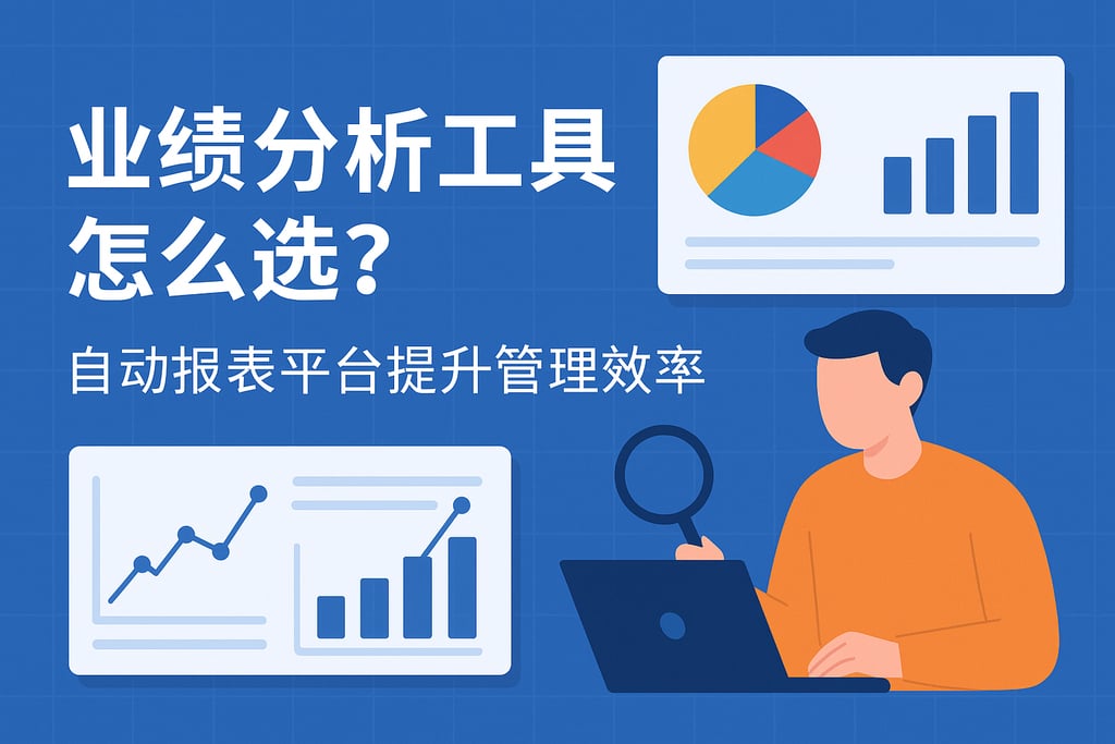 业绩分析工具怎么选？自动报表平台提升管理效率