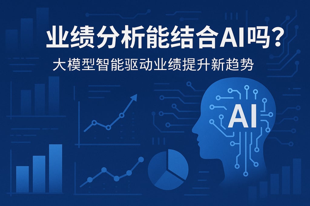 业绩分析能结合AI吗？大模型智能驱动业绩提升新趋势