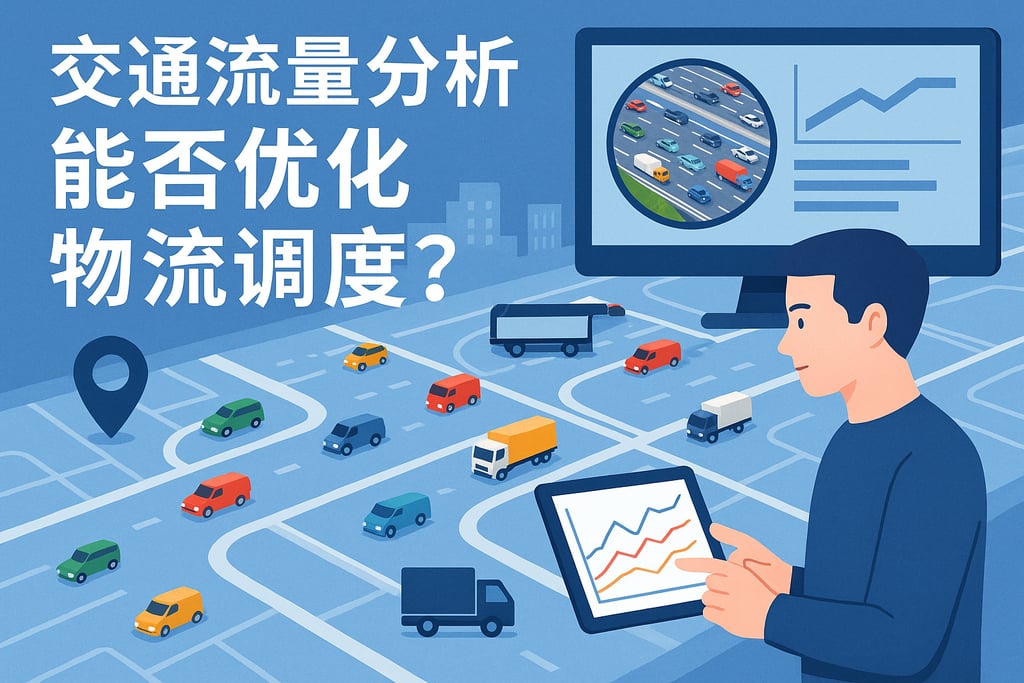 交通流量分析能否优化物流调度？实时监控提升运输能力