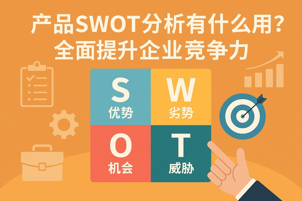 产品SWOT分析有什么用？全面提升企业竞争力